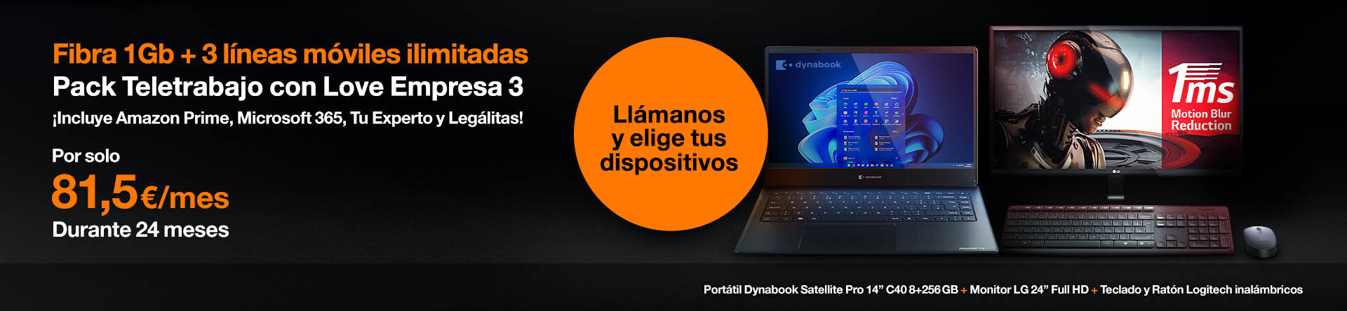 Contrata Love Empresa 3 y llévate la oficina contigo