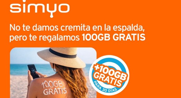 En simyo regalamos 100GB gratis para disfrutar este verano En simyo regalamos 100GB gratis para disfrutar este verano