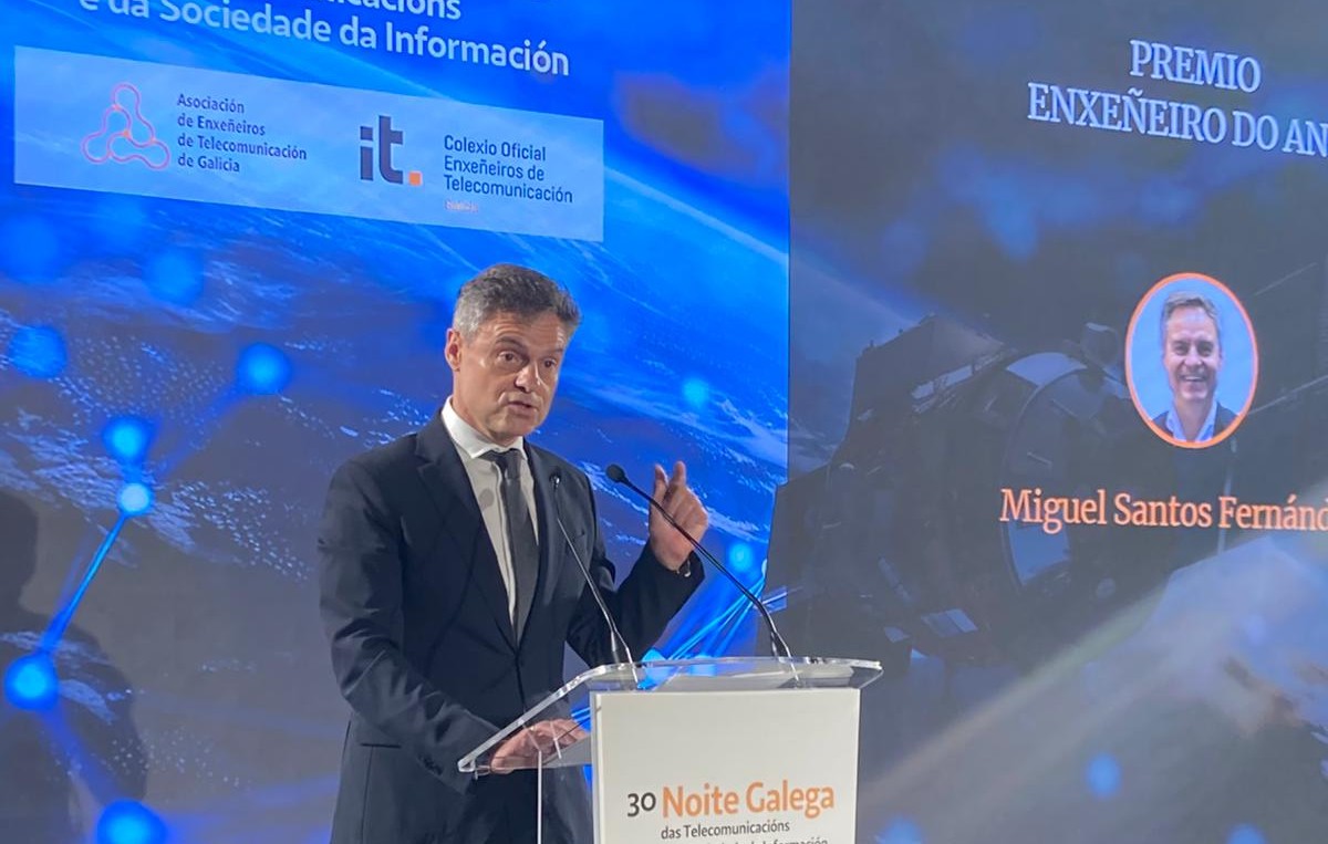 Miguel Santos, director de Tecnología de MasOrange, ‘Enxeñeiro do ano’ 2026 Miguel Santos, director de Tecnología de MasOrange, ‘Enxeñeiro do ano’ 2026