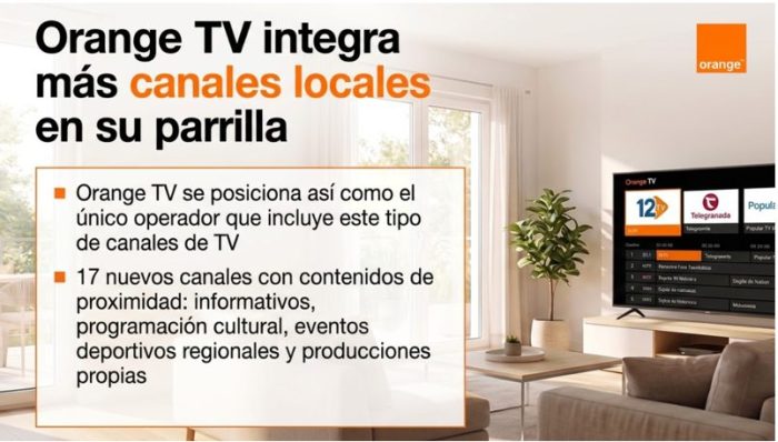 Orange TV da un paso más en la personalización de sus contenidos, ofreciendo la televisión más cercana a sus clientes Orange TV da un paso más en la personalización de sus contenidos, ofreciendo la televisión más cercana a sus clientes