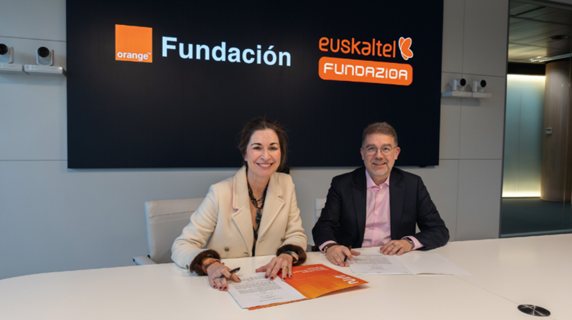 La Fundación Orange y Euskaltel Fundazioa unen fuerzas para impulsar una digitalización más solidaria e inclusiva La Fundación Orange y Euskaltel Fundazioa unen fuerzas para impulsar una digitalización más solidaria e inclusiva
