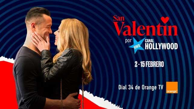 Febrero llega cargado de amor y romanticismo a Orange TV con el canal pop-up exclusivo “San Valentín por Canal Hollywood” Febrero llega cargado de amor y romanticismo a Orange TV con el canal pop-up exclusivo “San Valentín por Canal Hollywood”