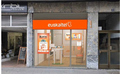 Euskaltel estrena punto de venta en Amorebieta-Etxano Euskaltel estrena punto de venta en Amorebieta-Etxano