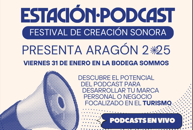 Embou impulsa la innovación sonora en la Comunidad como patrocinador principal de Estación Podcast Aragón