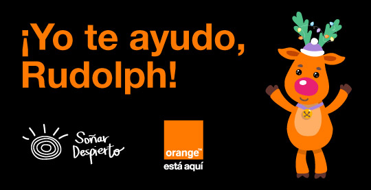 Orange y Soñar Despierto ayudan a Rudolph para que todos los niños y niñas vulnerables afectados por la DANA tengan un juguete en estas Navidades