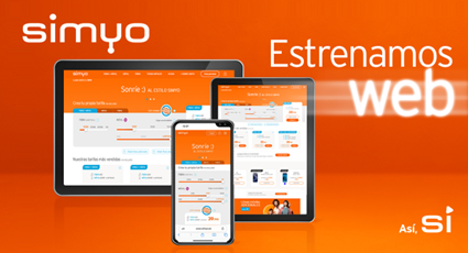 ¡Nueva web de simyo! Más ágil, más moderna, más fácil