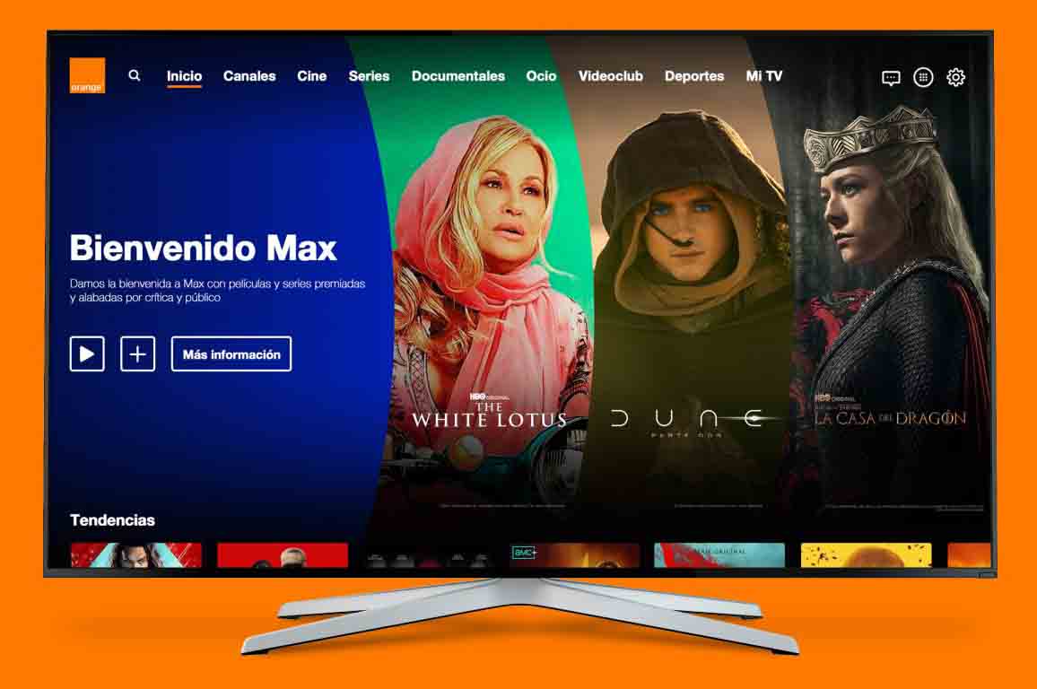Orange refuerza aún más su oferta de entretenimiento premium con Max