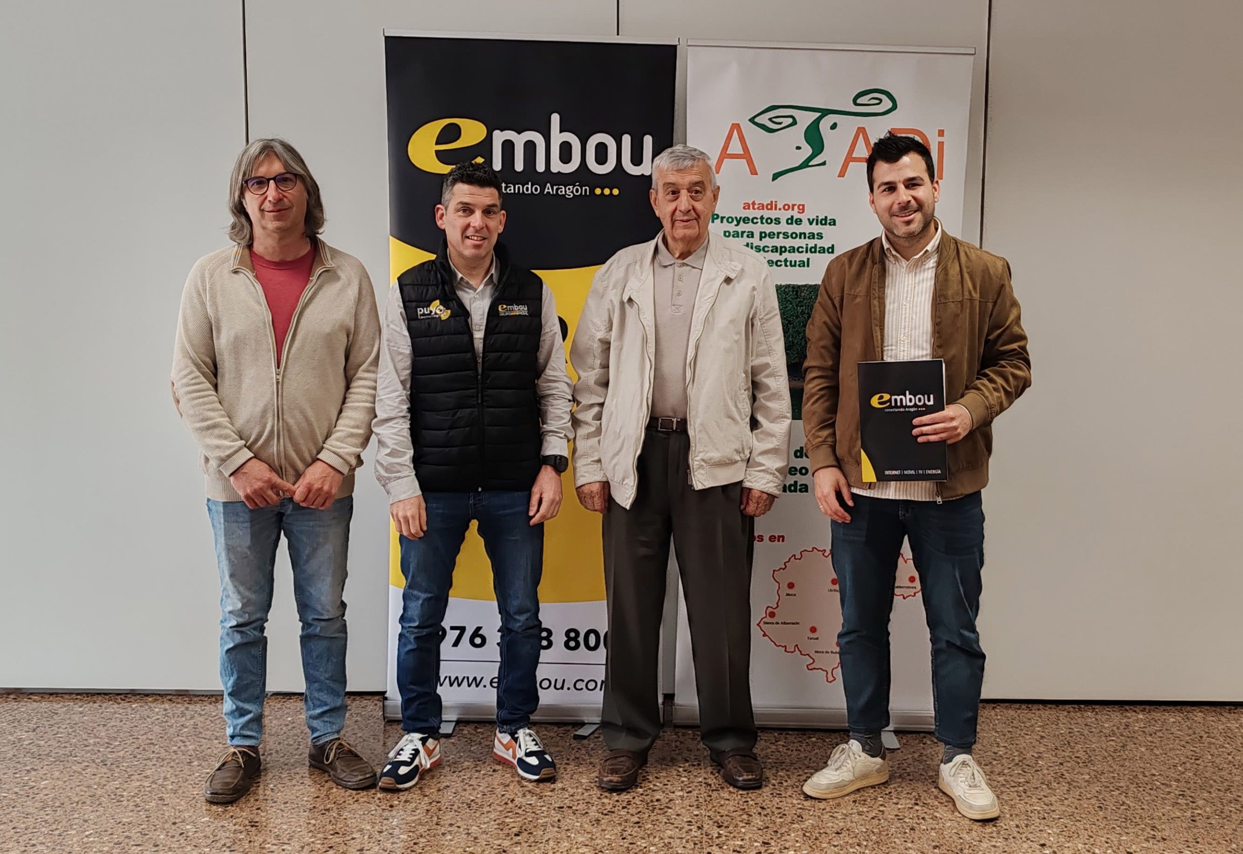 Embou refuerza su compromiso social con Atadi Teruel