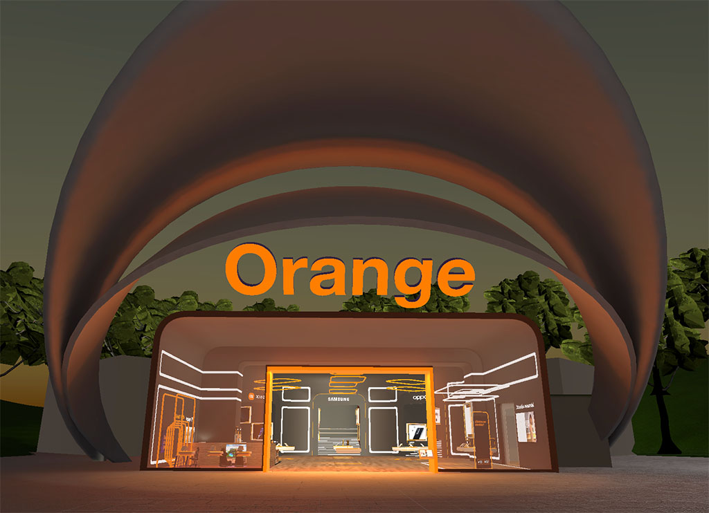 Imagen Tienda Orange Metaverso