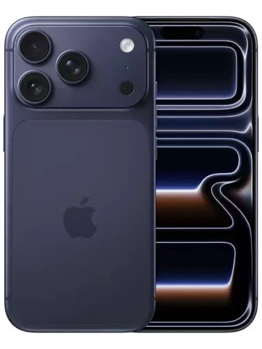apple iphone 17 pro azul oscuro Frontback