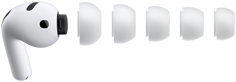 AirPods Pro 3, almohadillas de silicona, cinco tamaños
