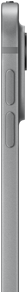 iPad Pro, lateral exterior, color plata, diseño ultrafino, carcasa de aluminio, botones de volumen y sistema de cámaras pro