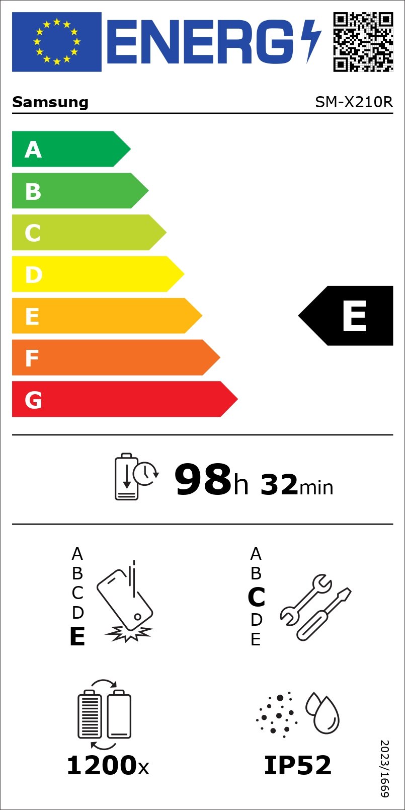 Certificado energético E