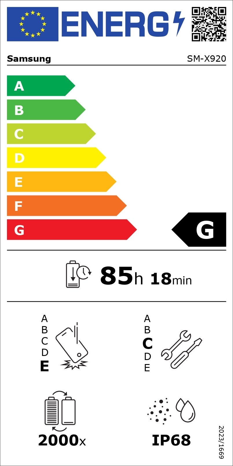 Certificado energético G