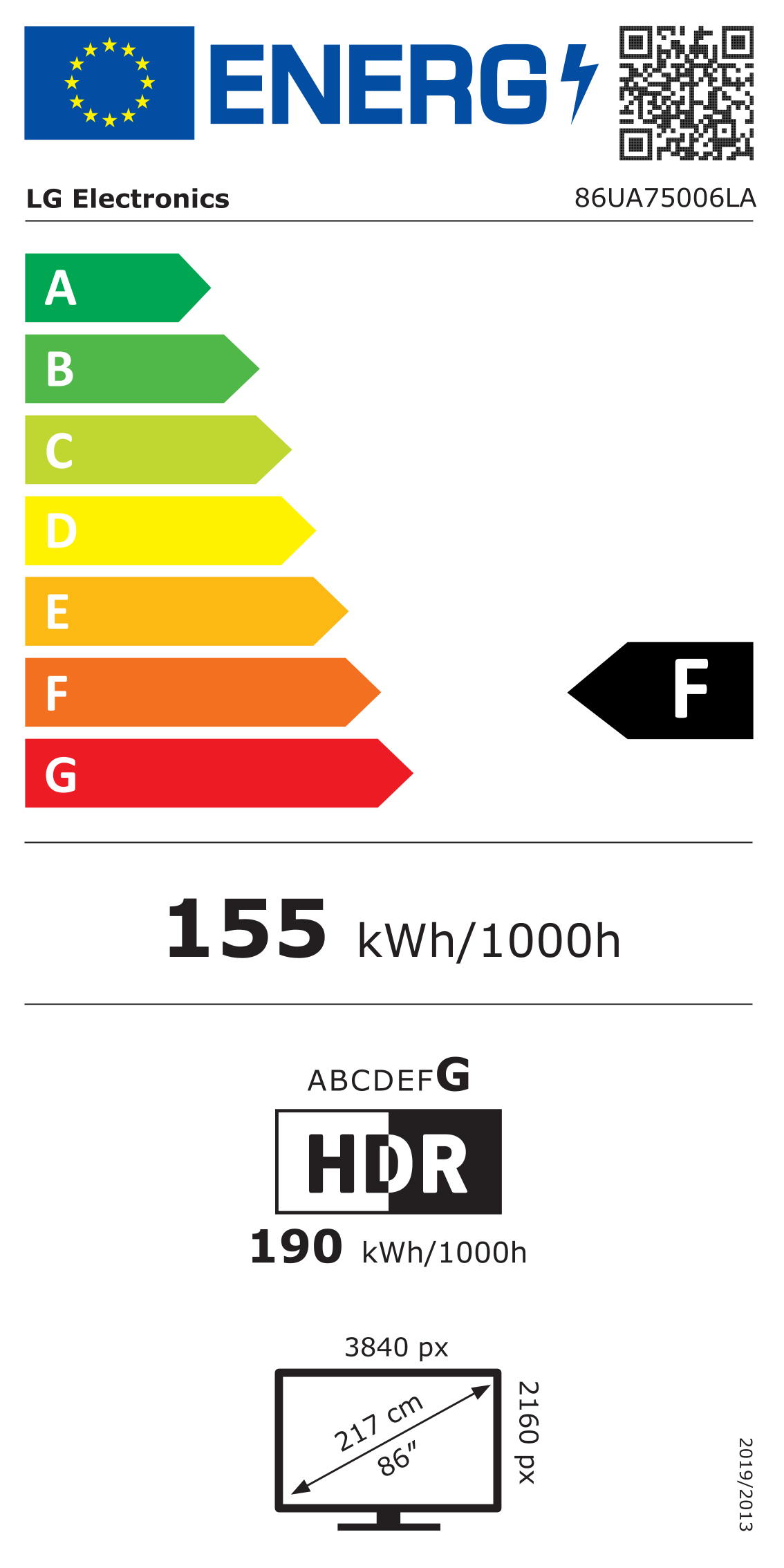 Certificado energético F
