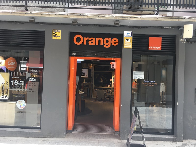Tienda Orange Granada Calle Puentezuelas 