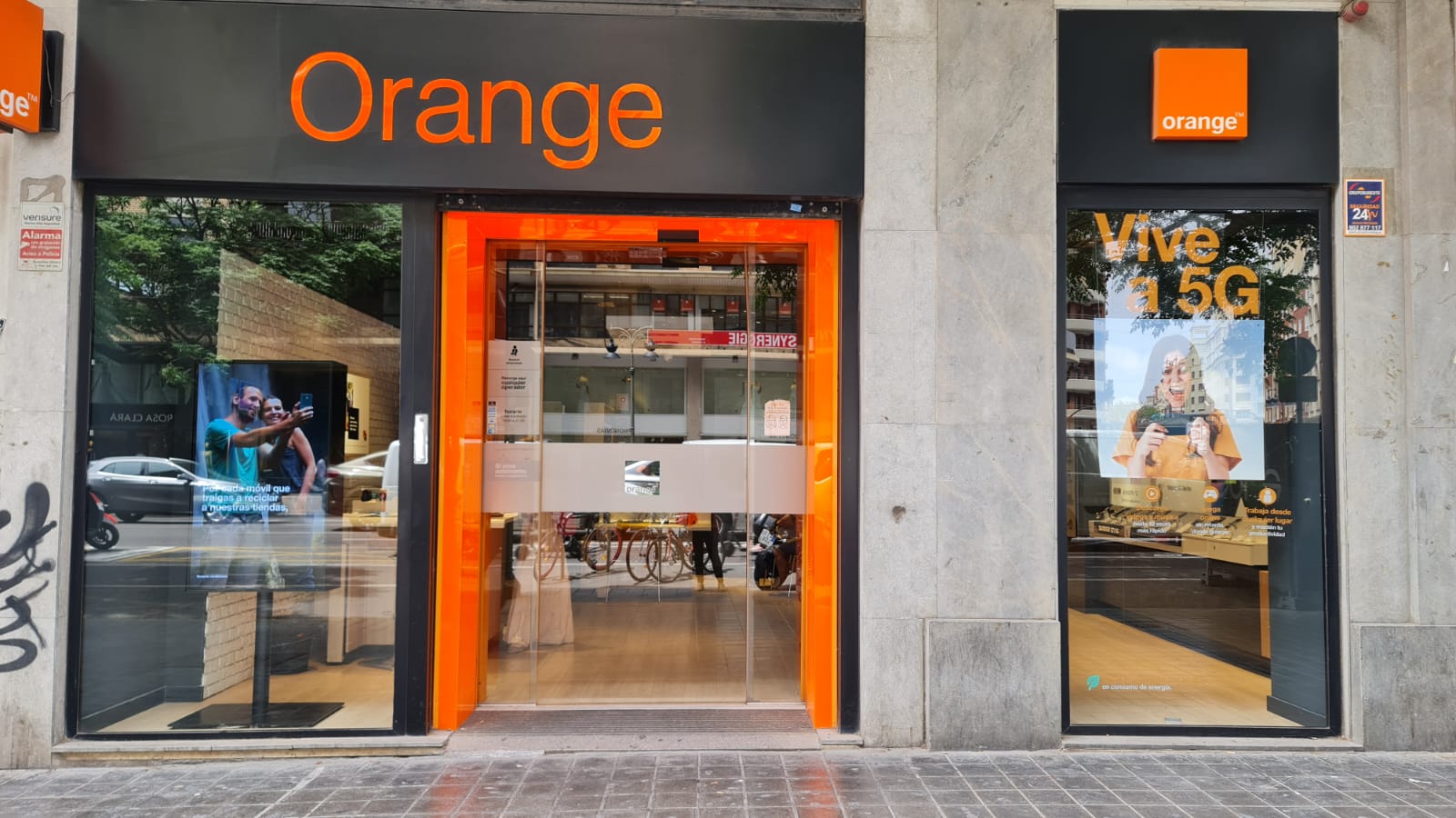 Tienda Orange Valencia Calle Xátiva