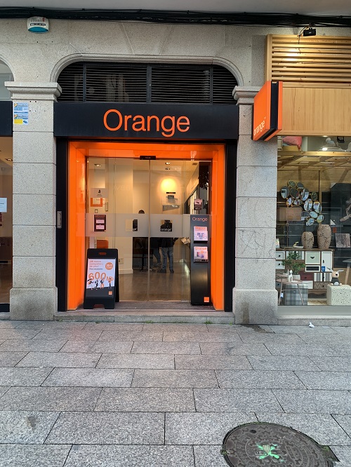 Tienda Orange Vigo Calle Urzaiz 