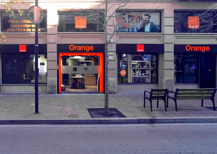 Tienda Orange Girona Calle Bisbe Lorenzana