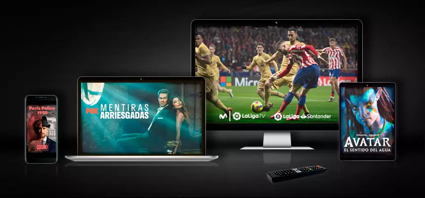 Todo el fútbol y multitud de contenidos de cine y series Todo el fútbol y multitud de contenidos de cine y series